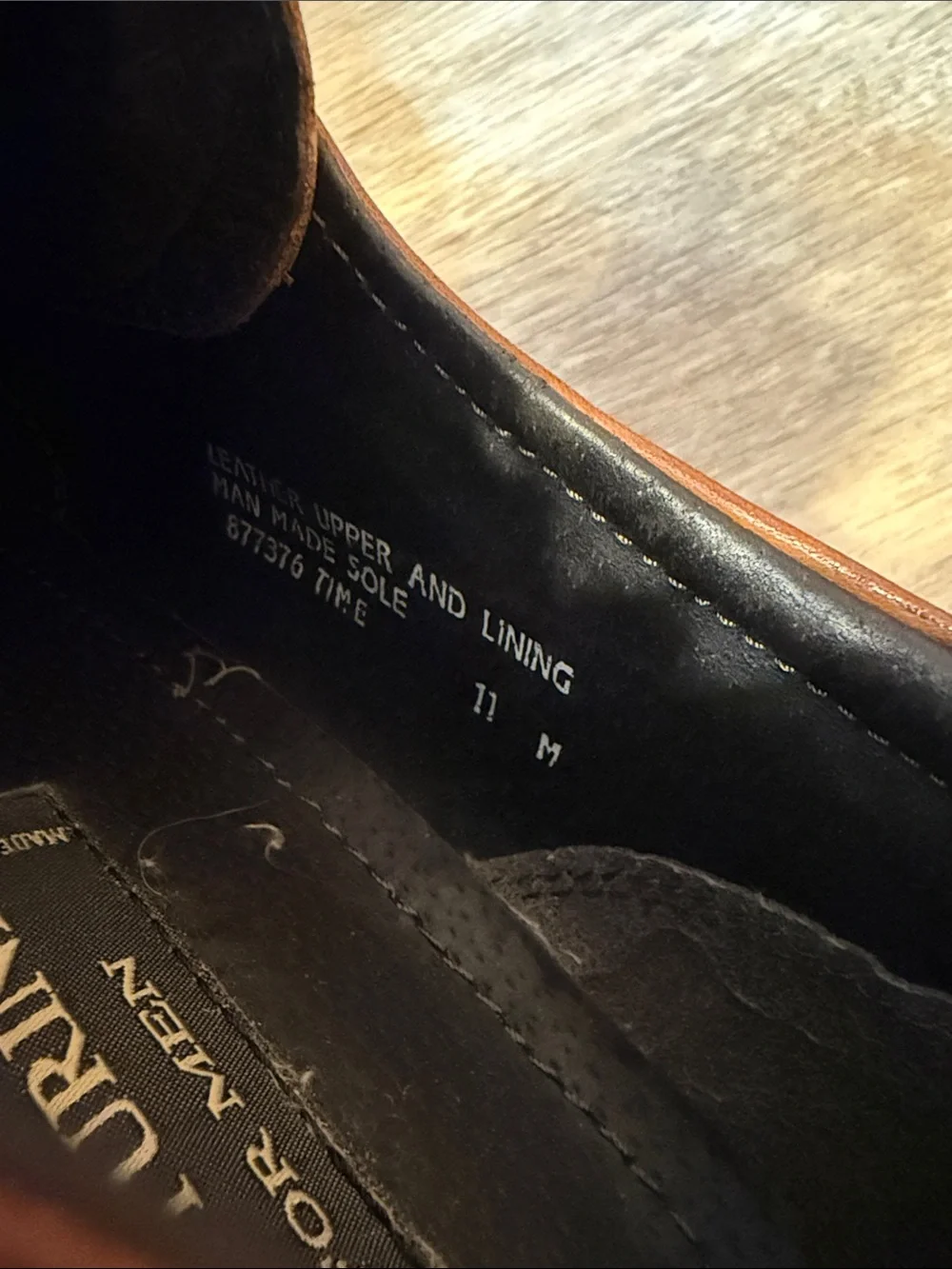 ventura Chestnut Brown Leather Shoes for Men